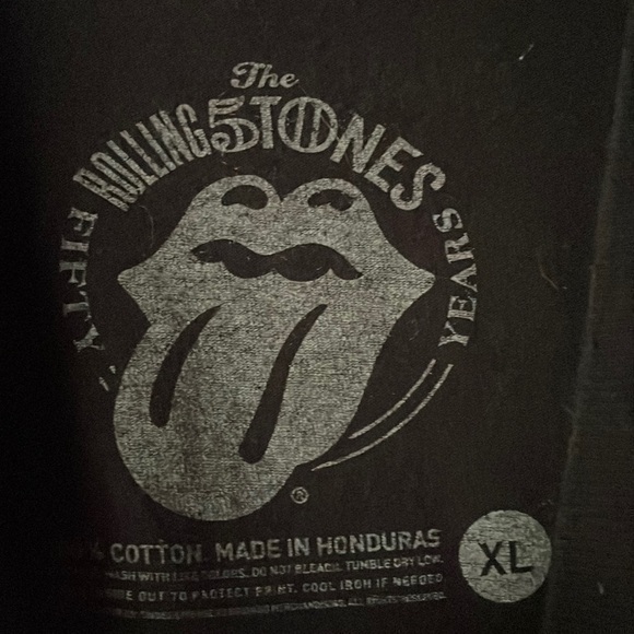 The Rolling‎ Stones 50th Anniversary Graphic Band Tee Shirt Size XL - Picture 4 of 4